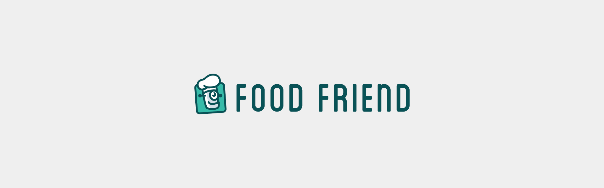 Logo of "Food Friend" featuring a stylized graphic of a smiling food container with a chef's hat, set against a plain background.