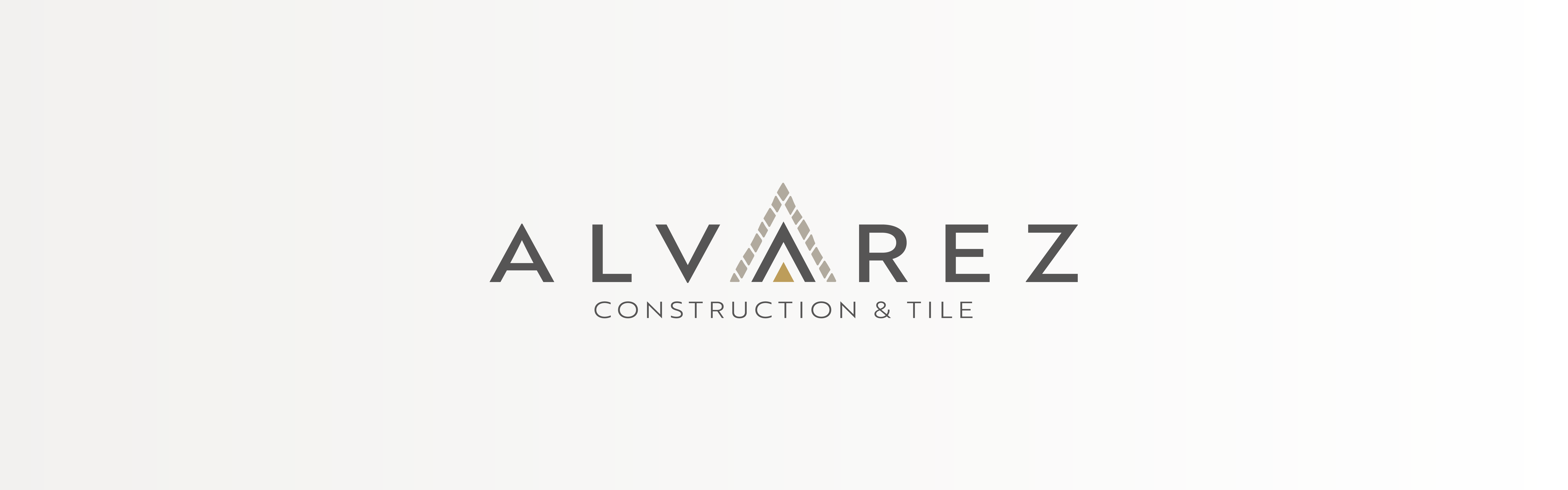 Alvarez Construction logo design