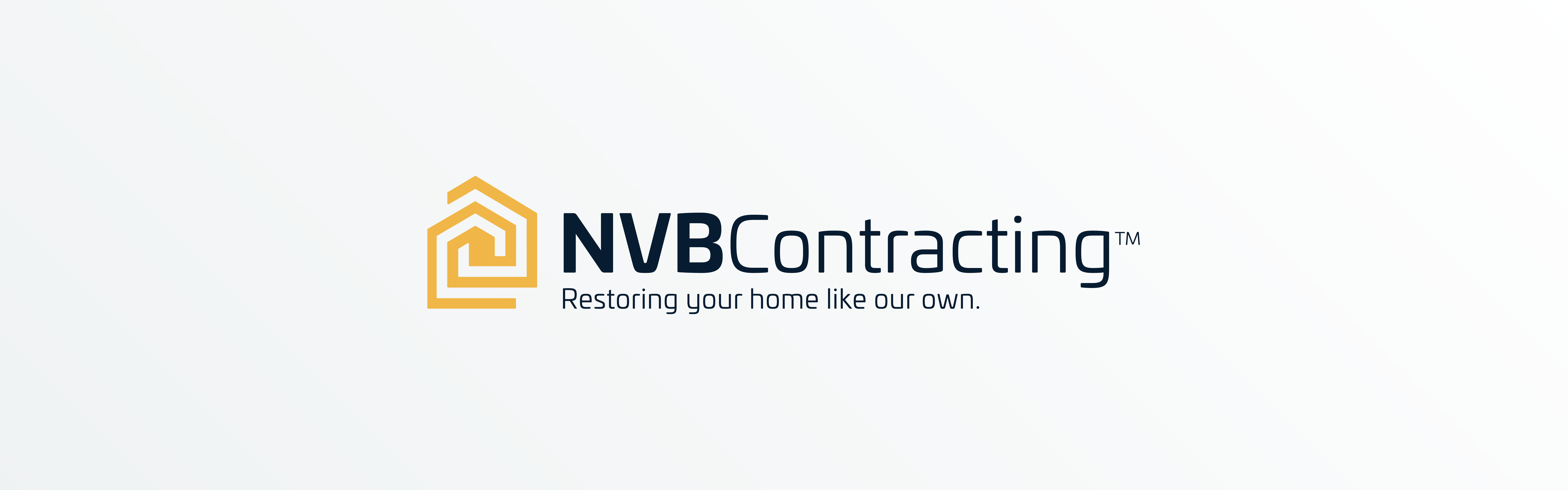 NVB Contracting logo design
