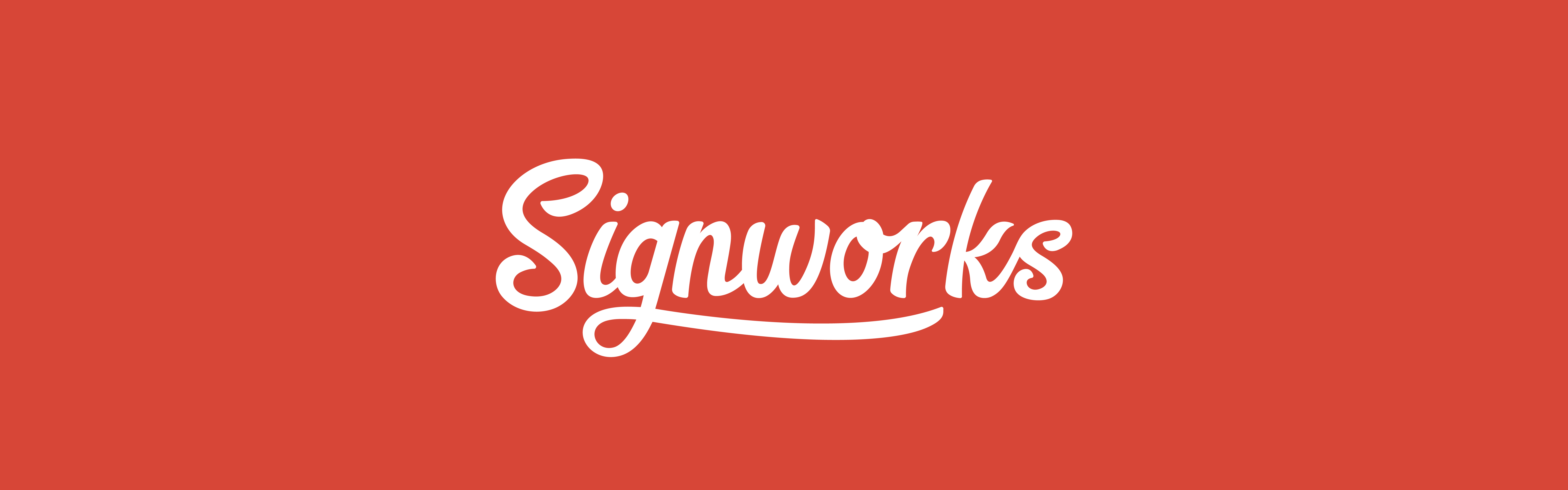 Signworks logo design