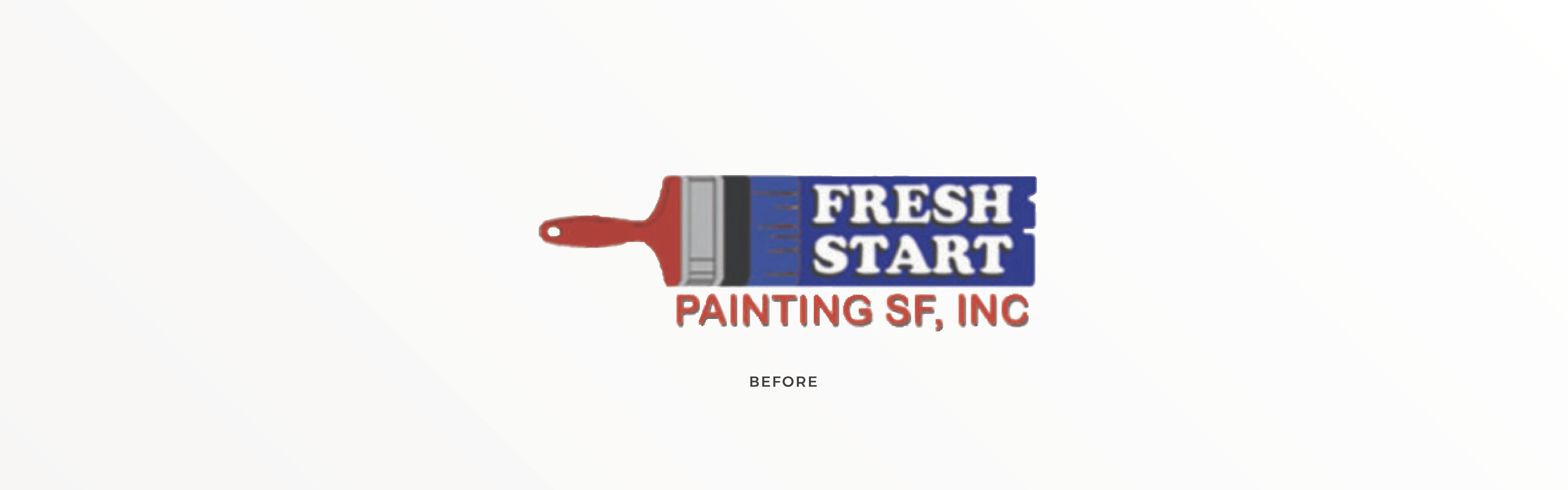 Fresh Start Painting logo before
