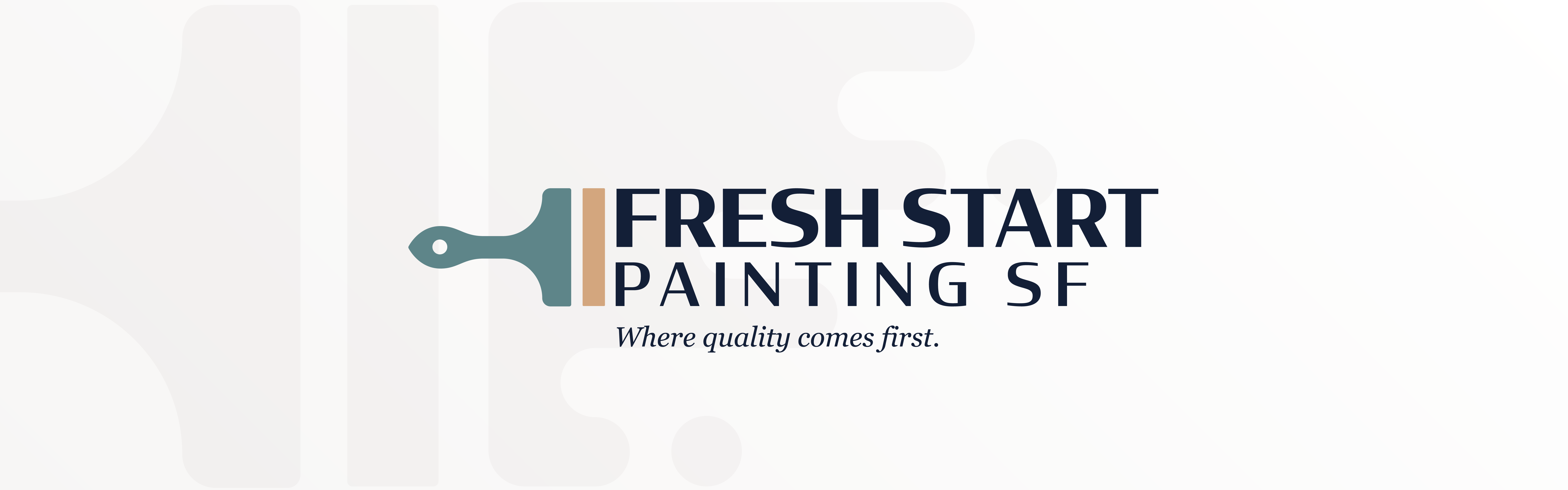 Fresh Start Painting logo design
