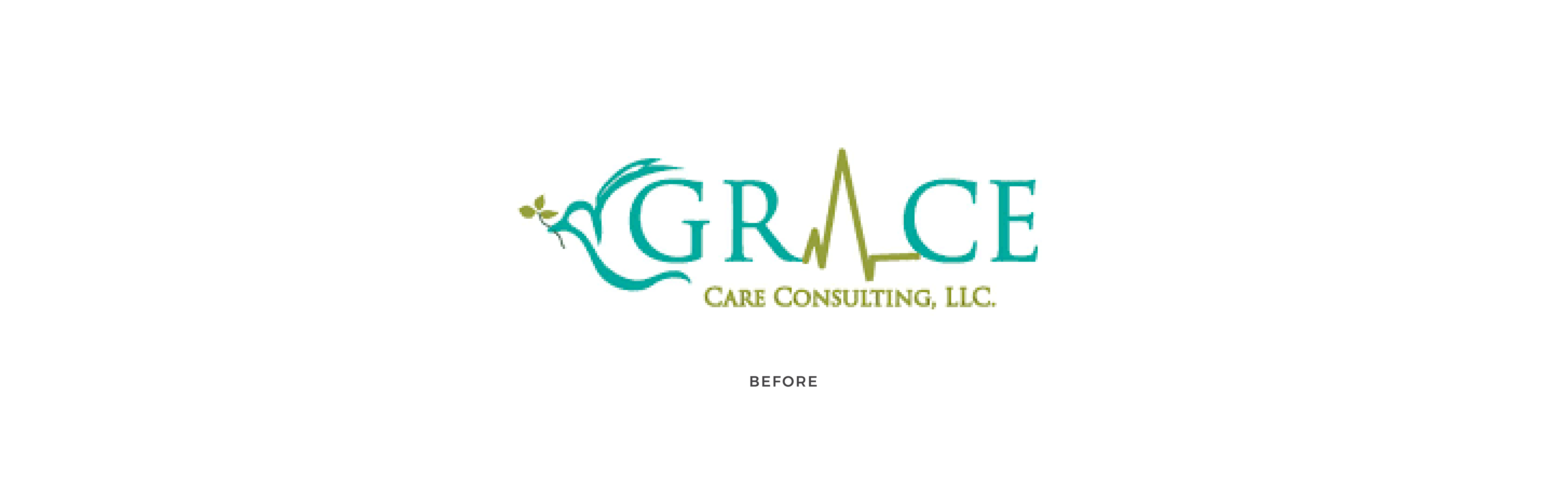 Grace Care Consulting logo design before