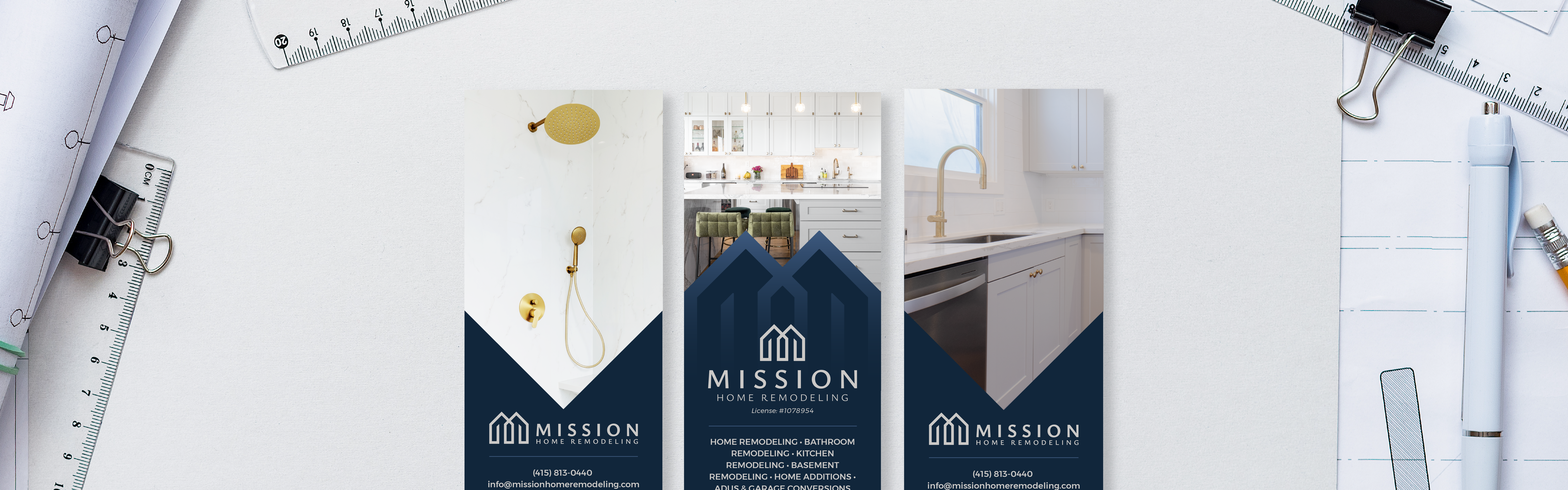 Mission Home Remodeling marketing design