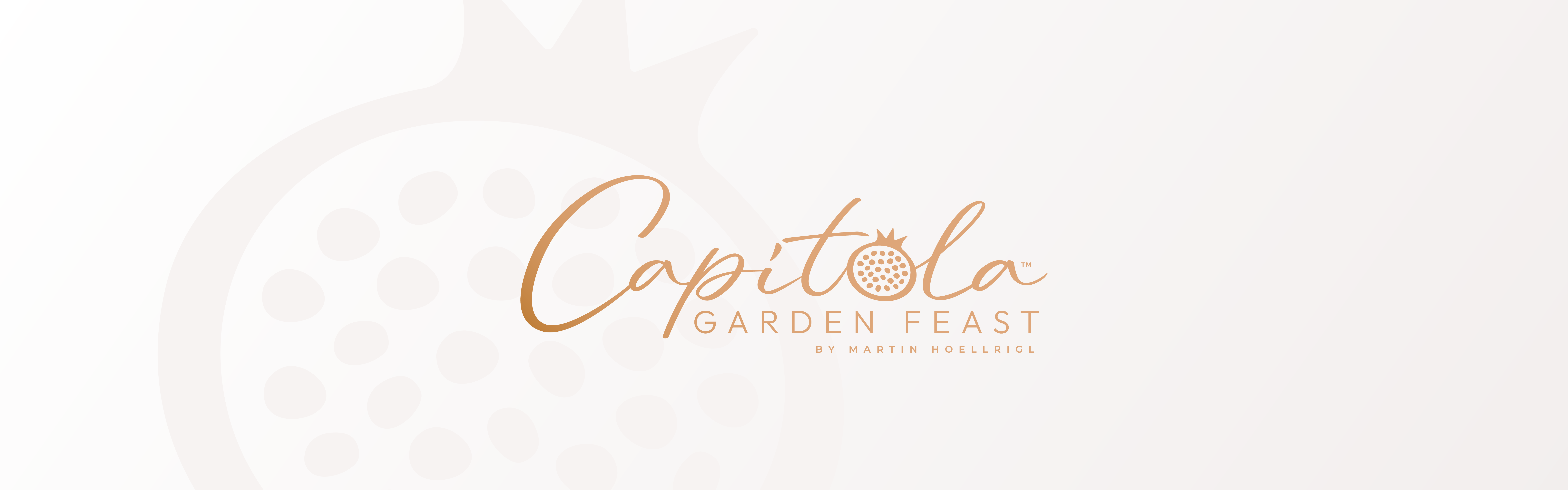 Capitola Garden Feast logo design