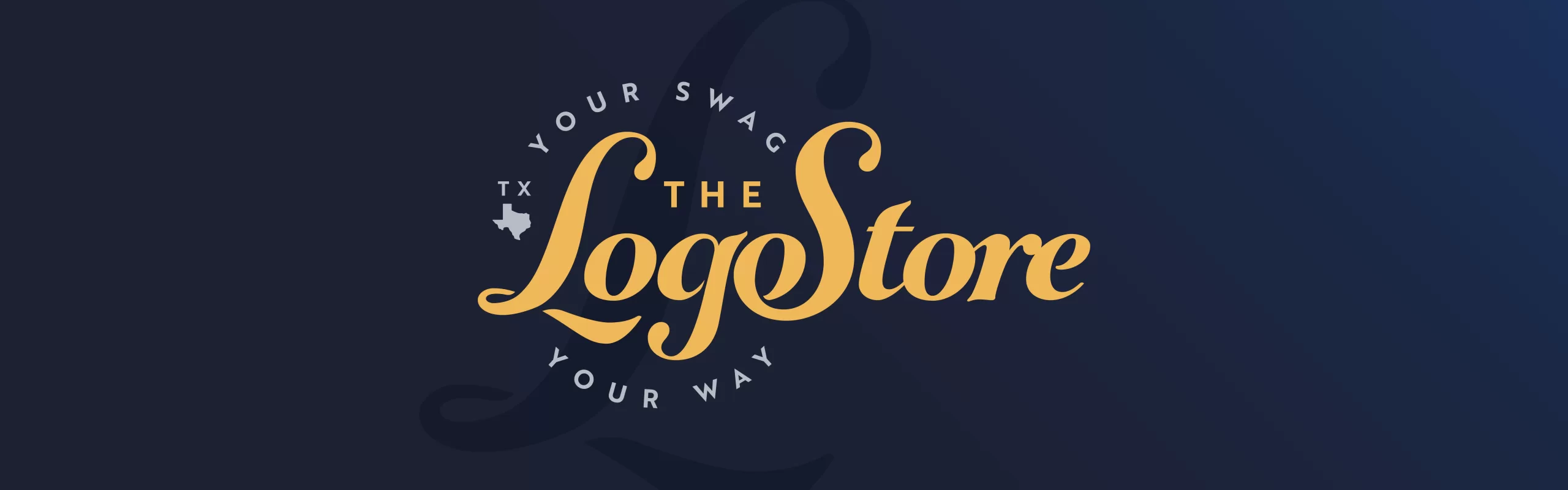 the logo store logo on a dark background