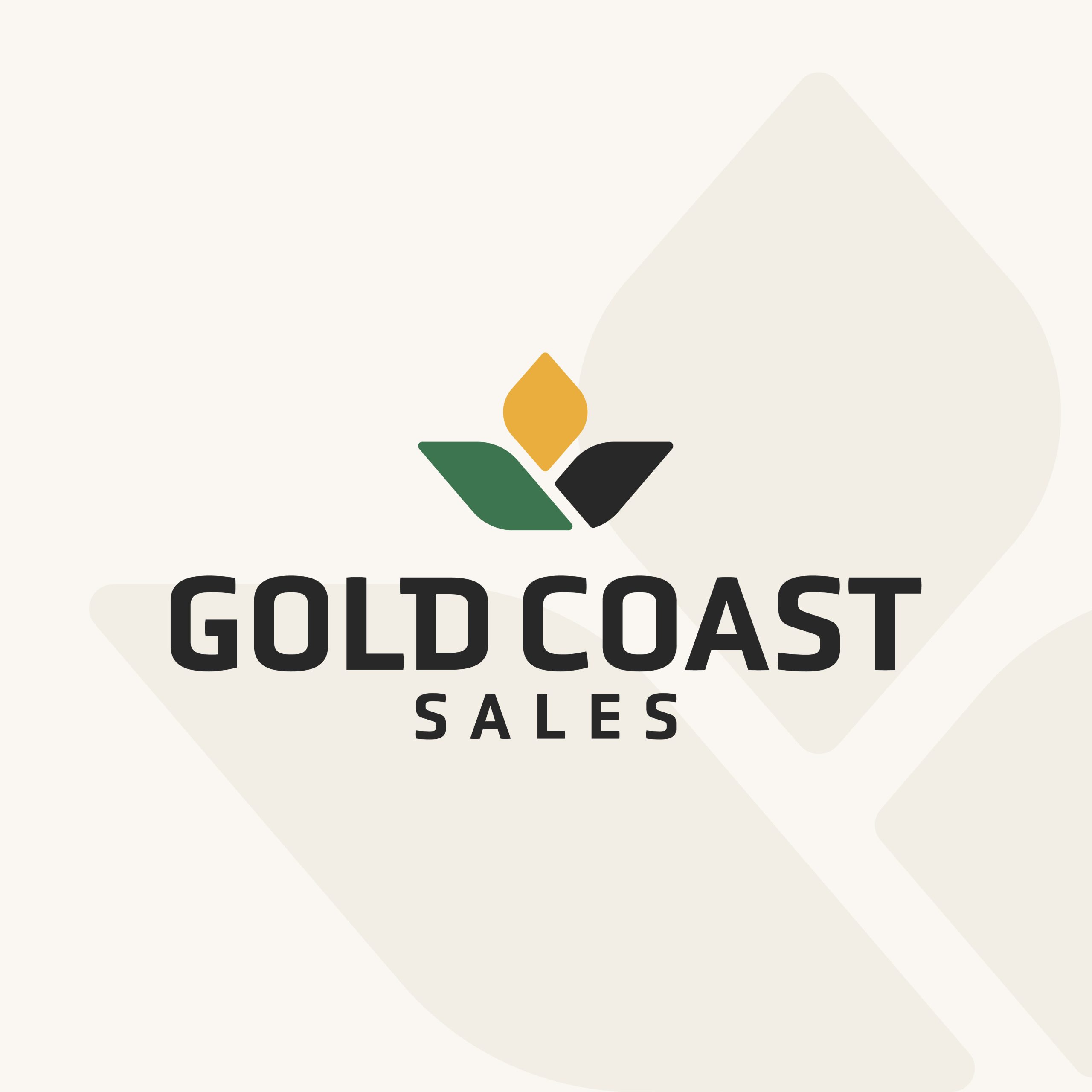 Gold Coast Sales light logo design by Daor Design.