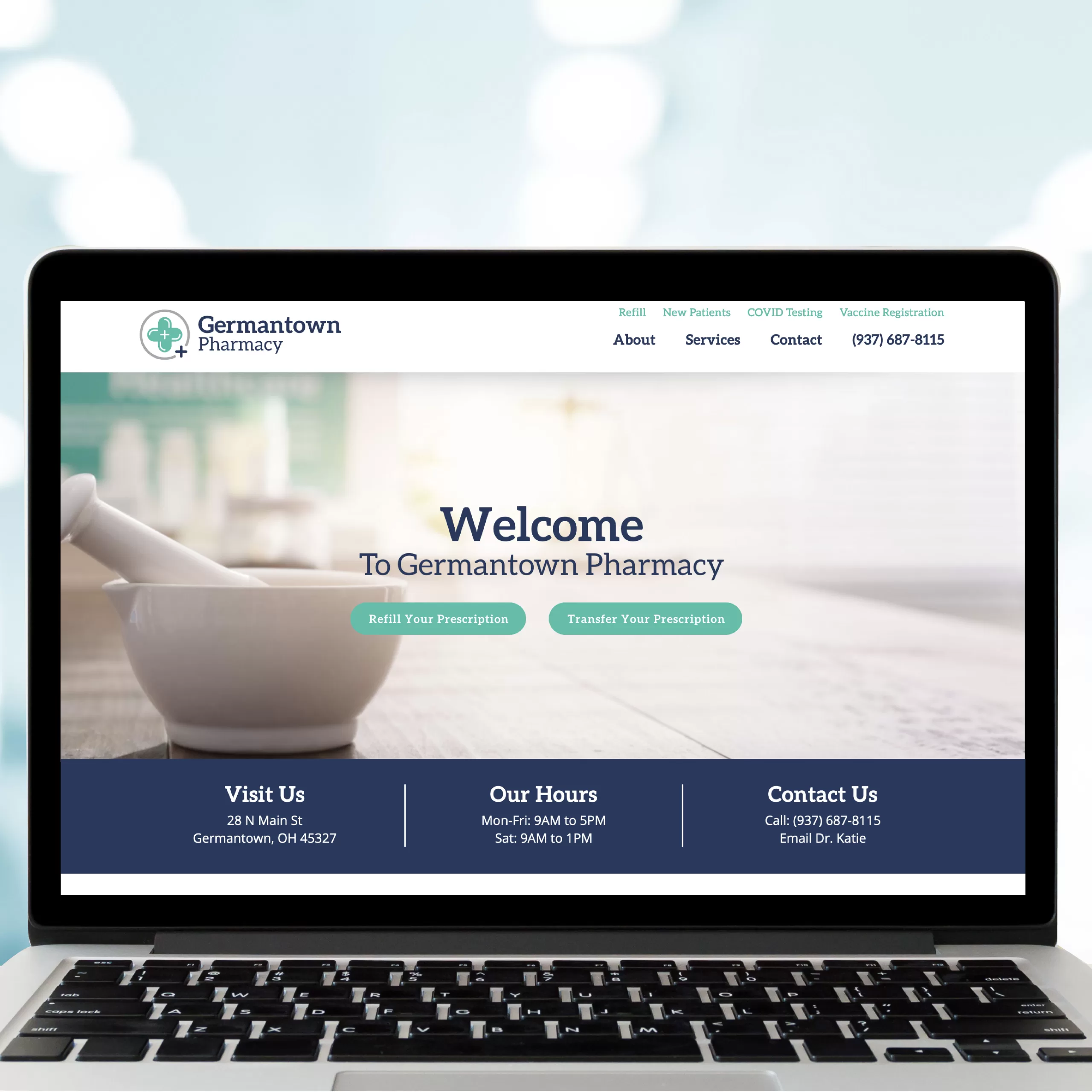 Germantown Pharmacy Website.