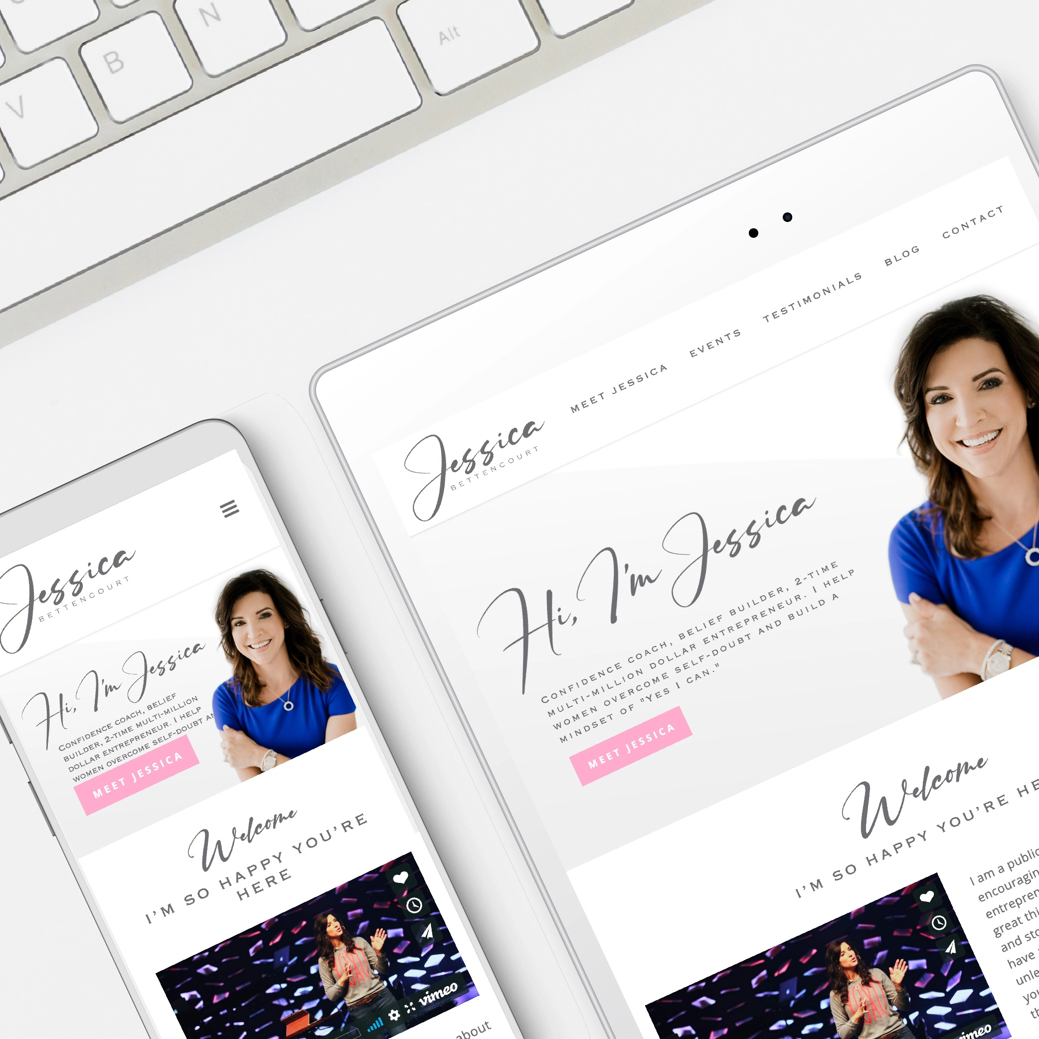 Jessica Bettencourt Website