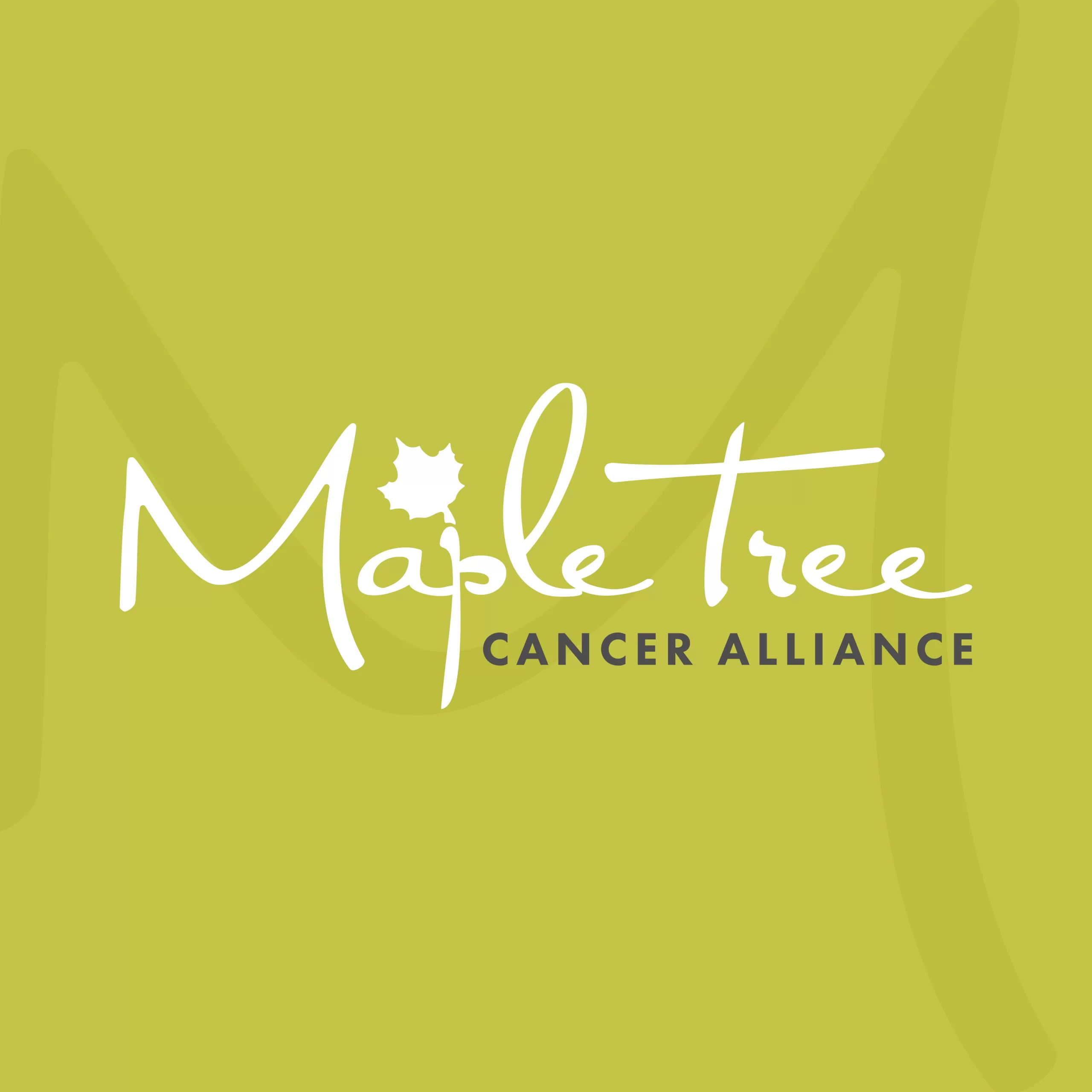 Maple Tree Cancer Alliance green logo.