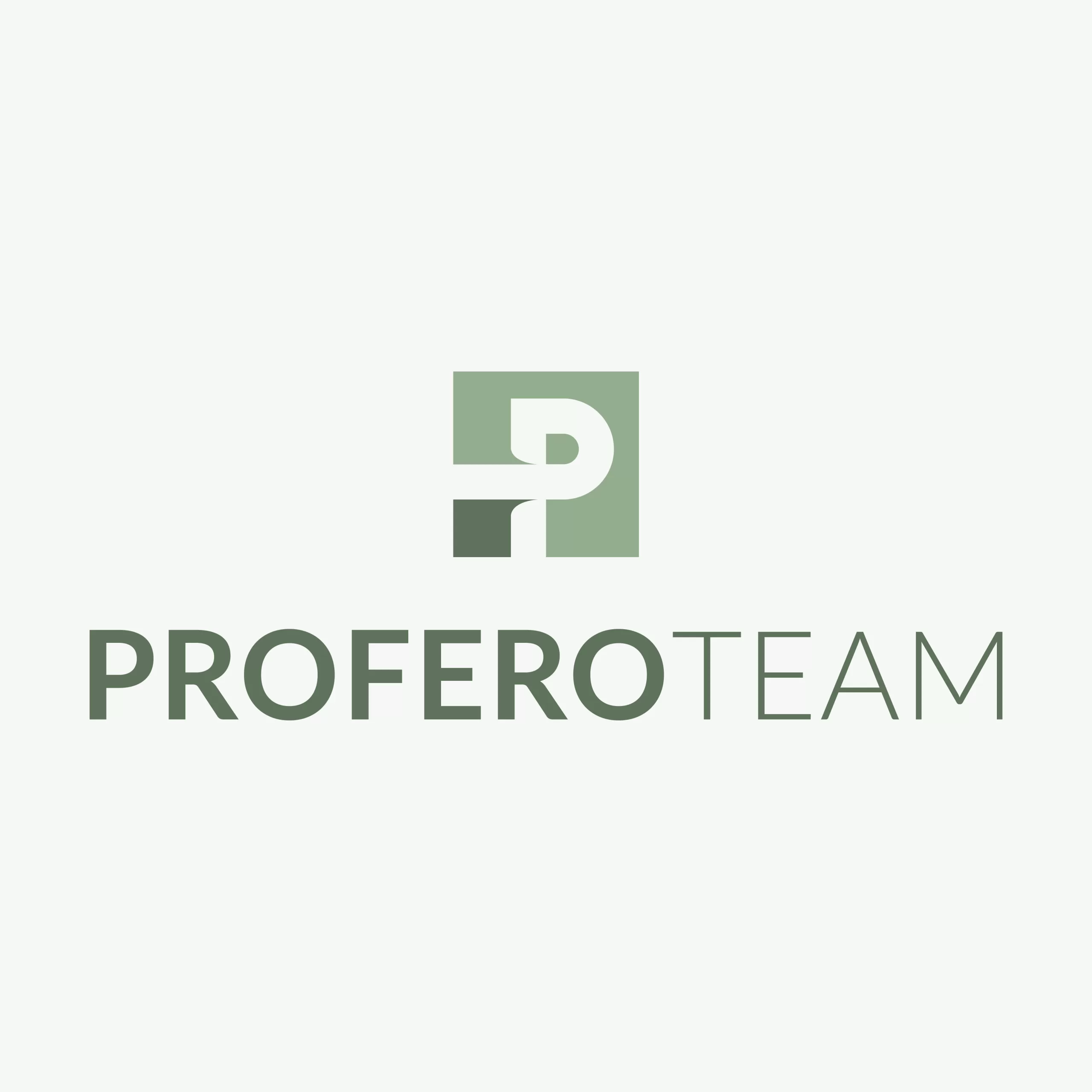 Profero Team New Logo Design.