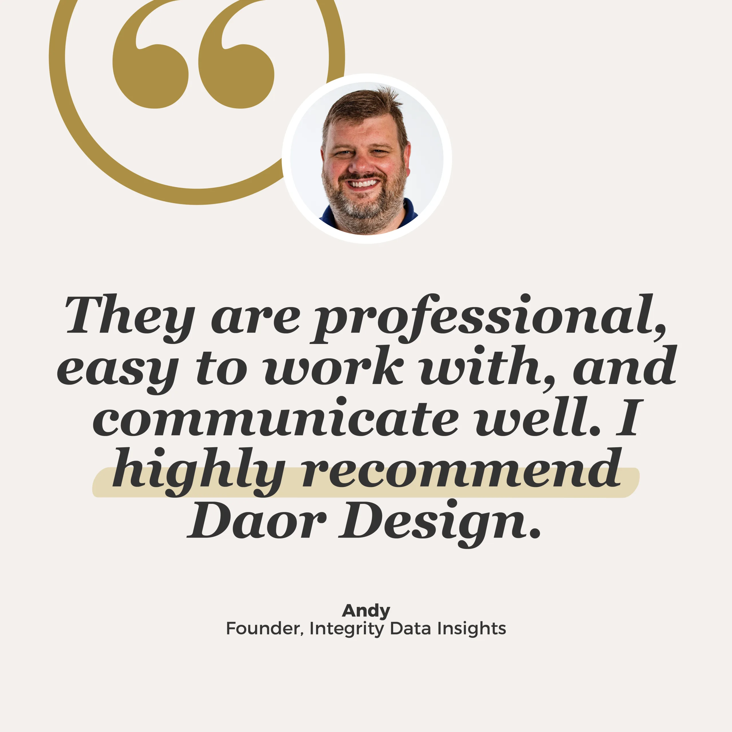 Integrity Data Insights Review