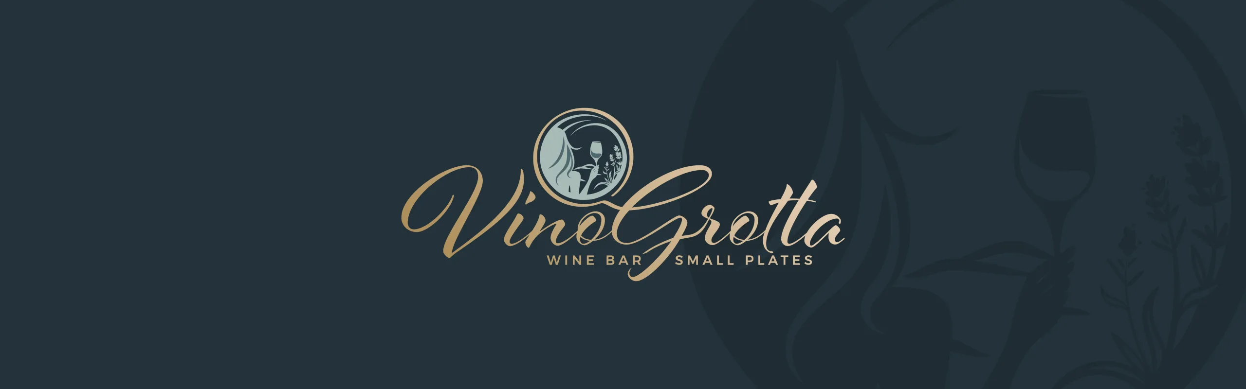Vino Grotta logo design
