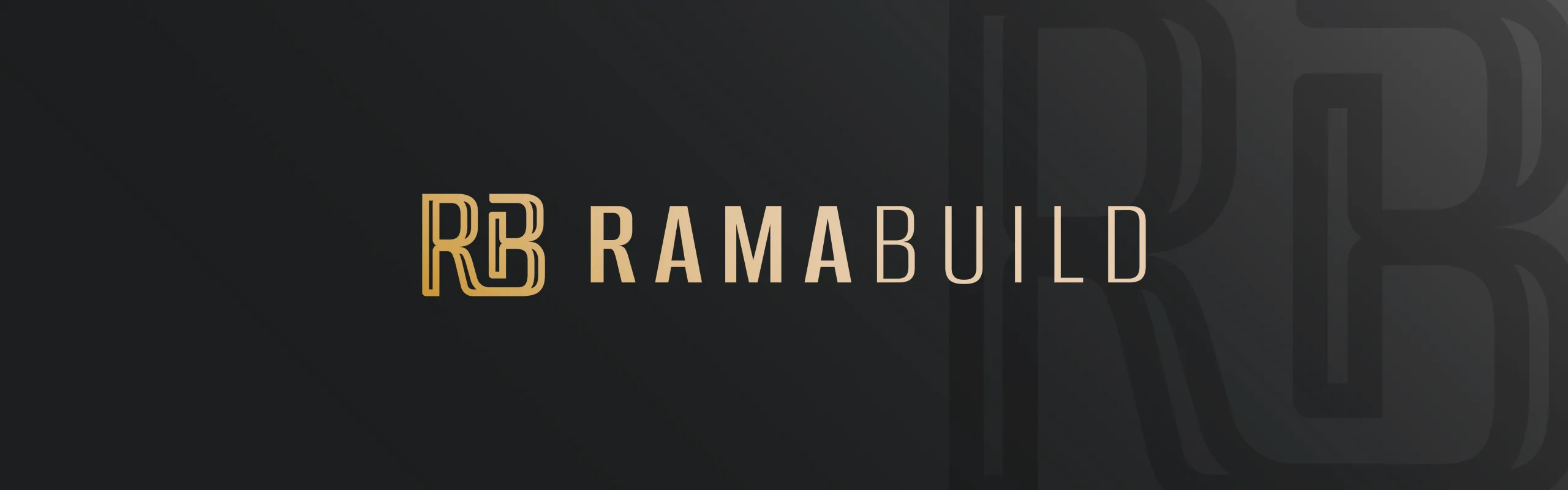 Rama Build logo design