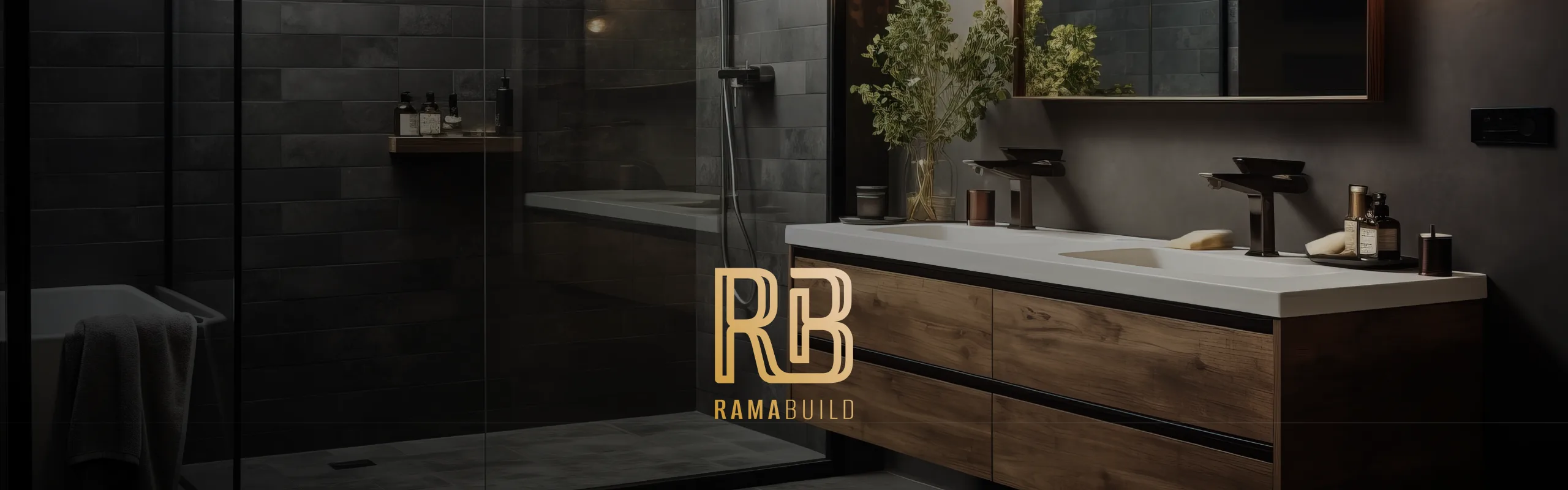 Rama Build logo design