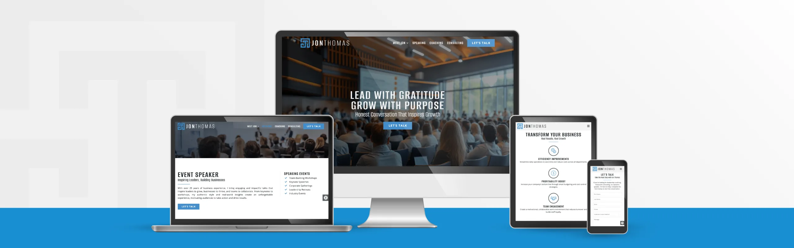Jon Thomas web design