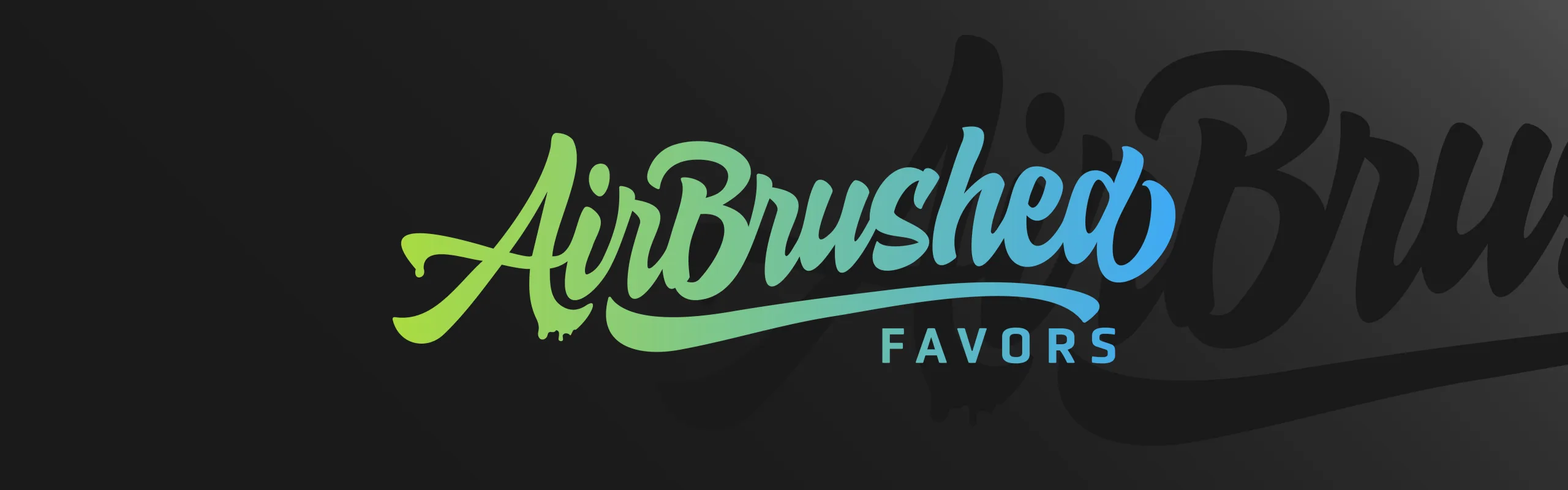 Airbrushed Favors Logo Design