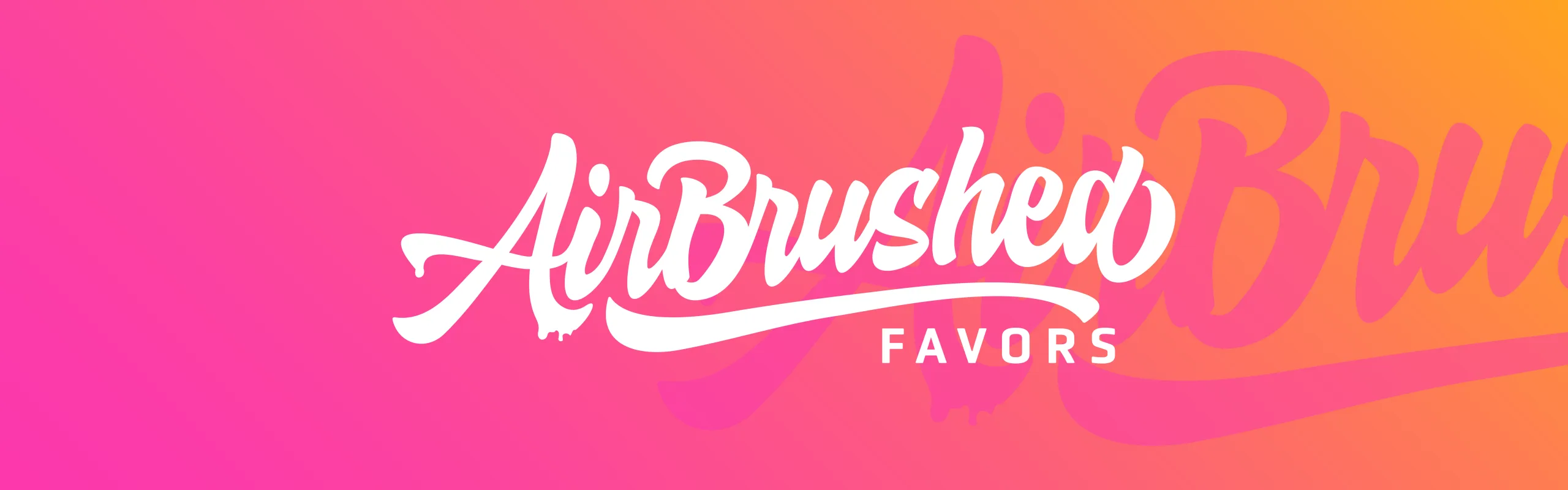 Airbrushed Favors Logo Design